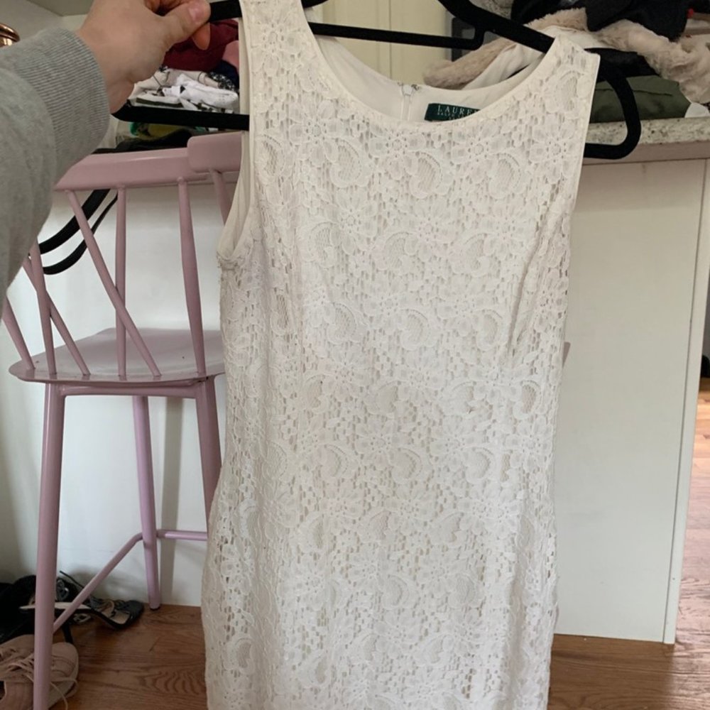 White Lace Dress